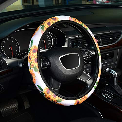 Keep Warm Breathable Purple Odorless Anti-Slip ZHOL Universal 15 inch Steering Wheel Cover Elastic Plush Keep Warm Breathable Purple Odorless Anti-Slip ZHOL Universal 15 inch Steering Wheel Cover Elastic Plush